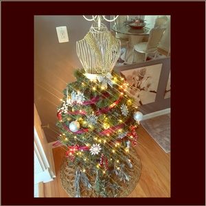 Handmade Chic Dress Christmas Tree