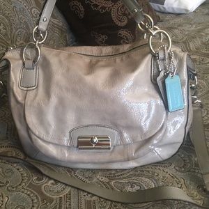 Coach- gorgeous rare large Crossbody bag!