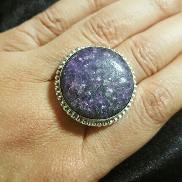 TURKISH HANDMADE Jewelry - TURKISH HANDMADE 925 SILVER & PURPURITE TOPAZ - 8