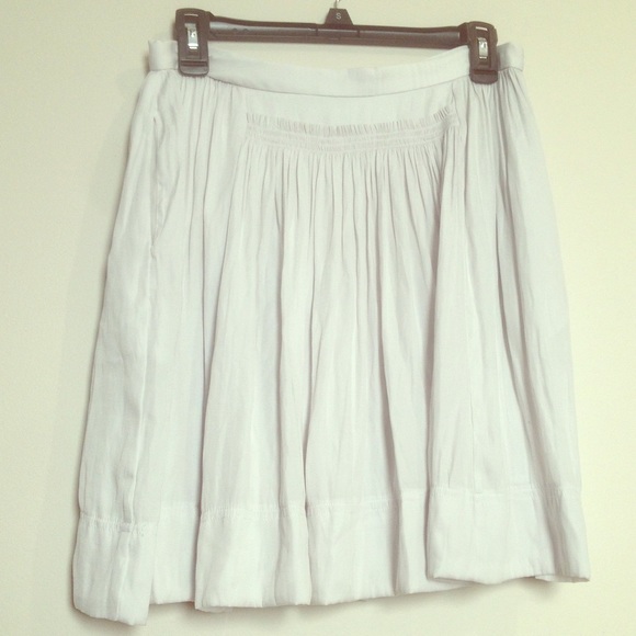 Banana Republic white Skirt