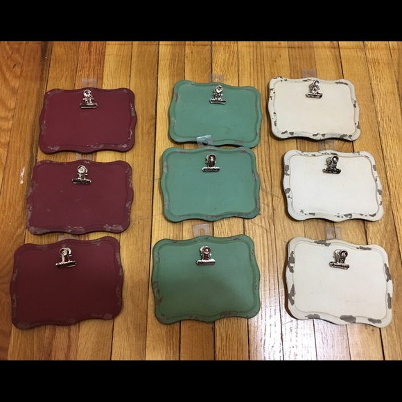 Clipboard picture frame holder