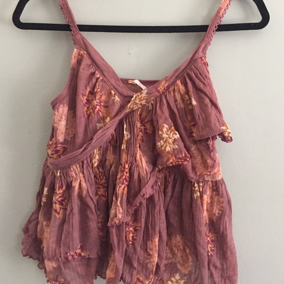 Free People ruffles top