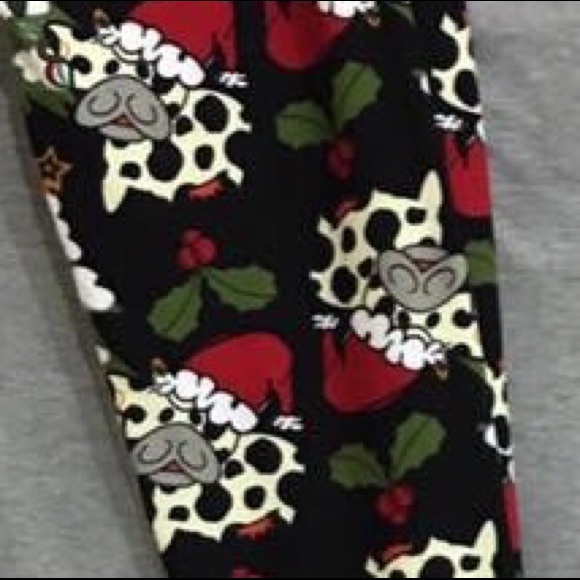 cow leggings lularoe