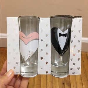Bride & Groom Shot glasses