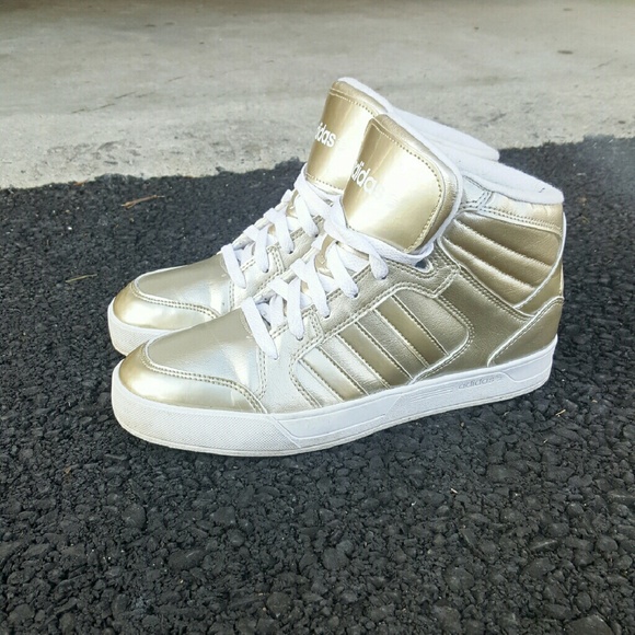 Women's ADIDAS Gold/Metallic Shoes