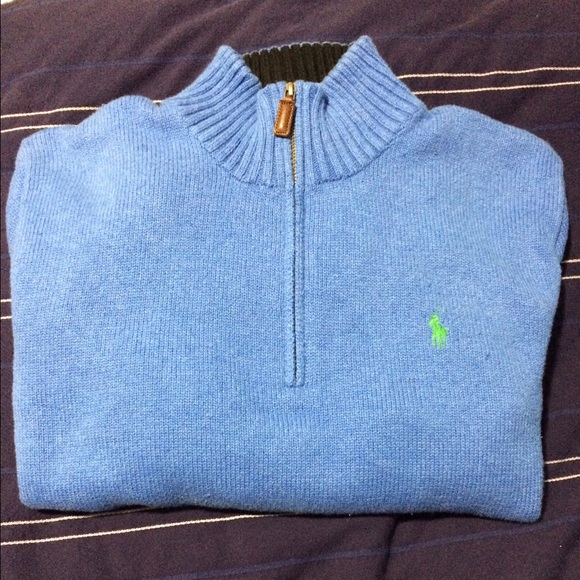 Polo by Ralph Lauren Half Zip Men's Sweater-(Med)