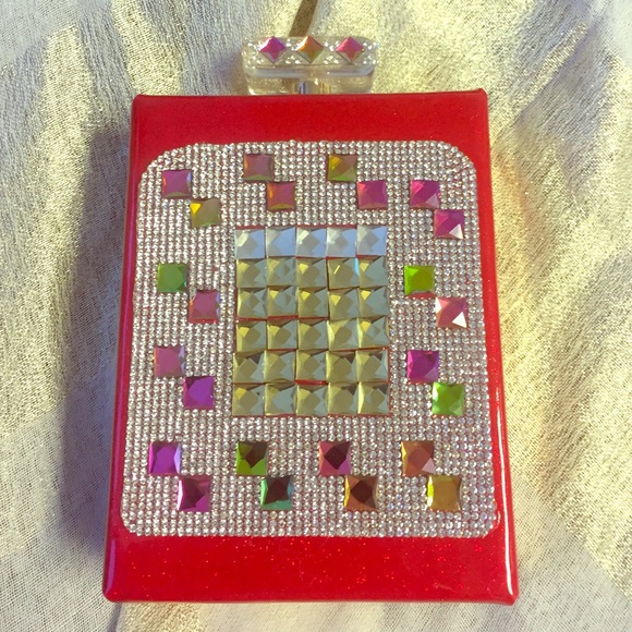 Rich Red Perfume Case Clutch