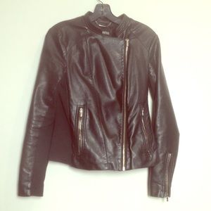 Express minus the leather jacket size small