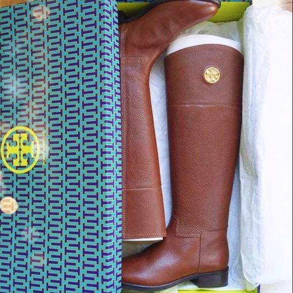 tory burch junction riding boots