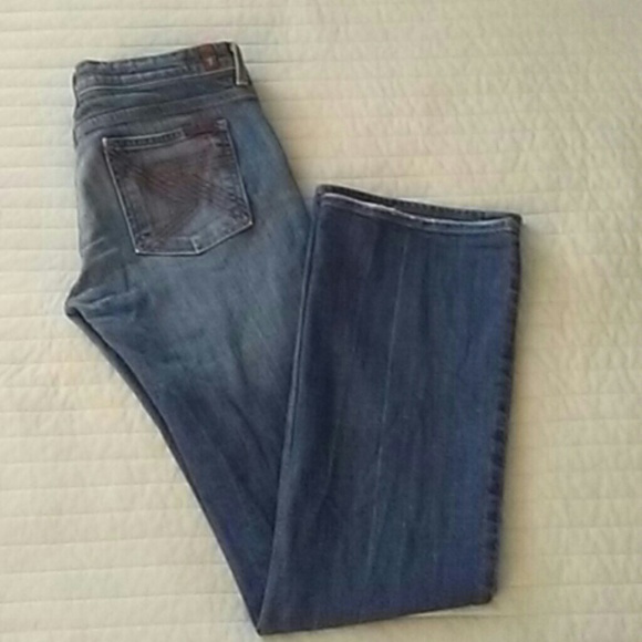 Seven For All Mankind jeans.
