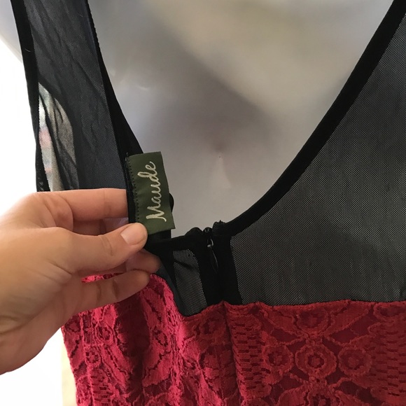 LAST CHANCE MOVING Pin up red lace black mod - Picture 4 of 4