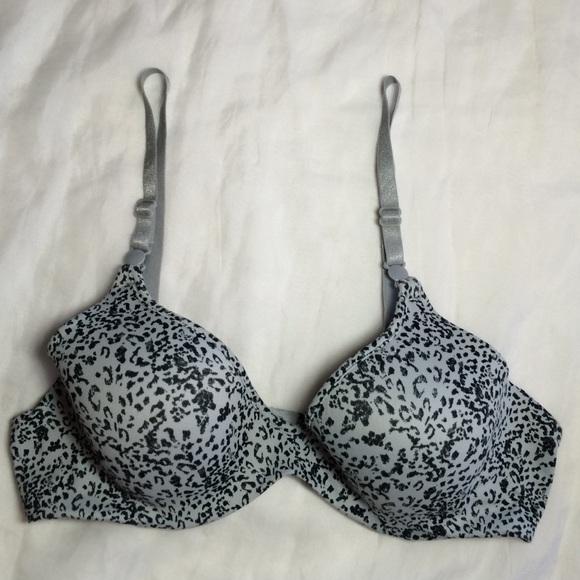 Hanes Tshirt Lined Underwire Multiway Bra 34A