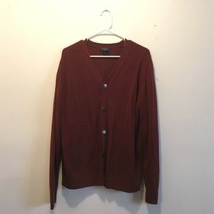 Maroon Cardigan