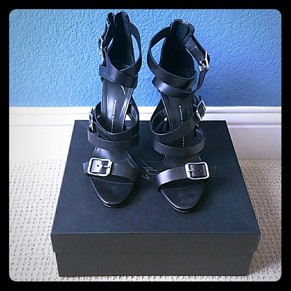 Giuseppe Zanotti Women's Buckled Strappy High Heel