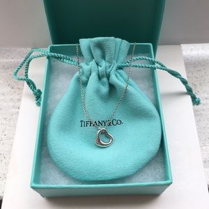 Elsa Perreti Open Heart Necklace from Tiffany & Co