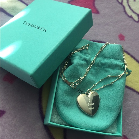 Tiffany & Co. Locket Necklace "Forever & Always"