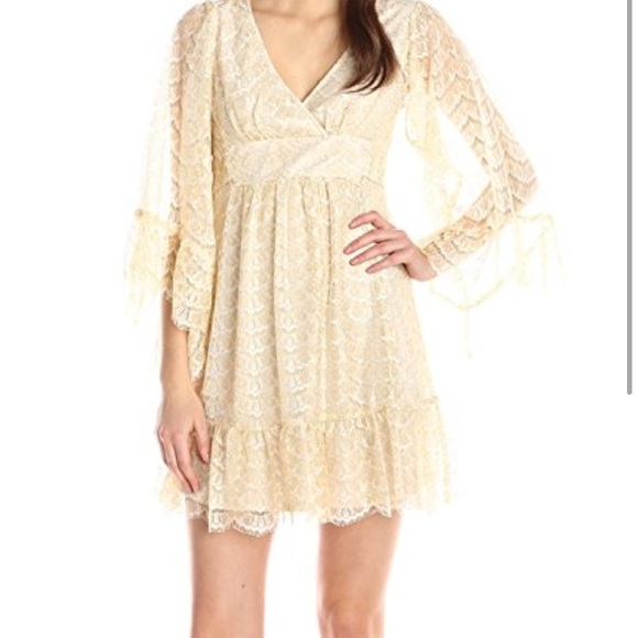 Betsy Johnson Chantelle Lace Boho Dress