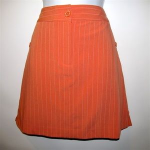IZOD XFG Pinstripe Skort Skirt NWOT