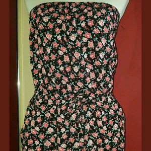 Women's Forever 21 Floral Romper Size Large