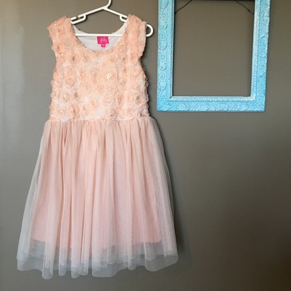 Floral and tulle dress by Pinky