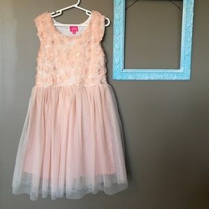 Floral and tulle dress by Pinky