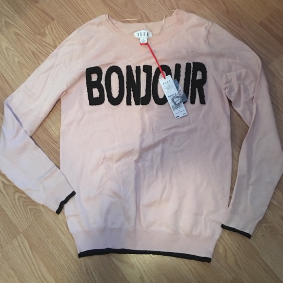 NWT Bonjour sweater