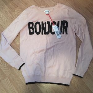 NWT Bonjour sweater
