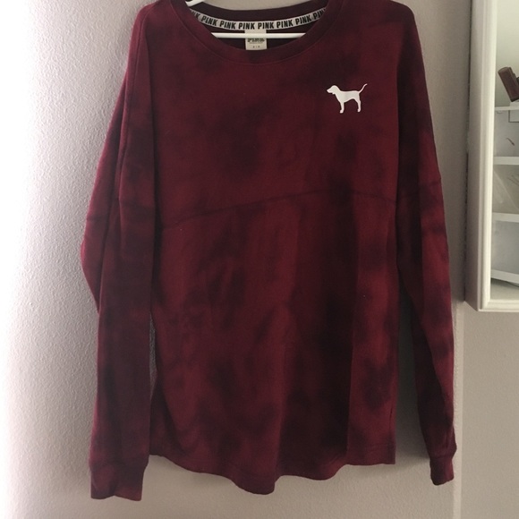 Victoria's Secret PINK Varsity Crew Top