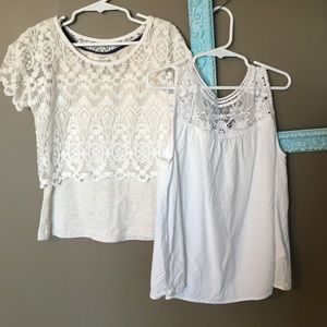 Two H&M tops