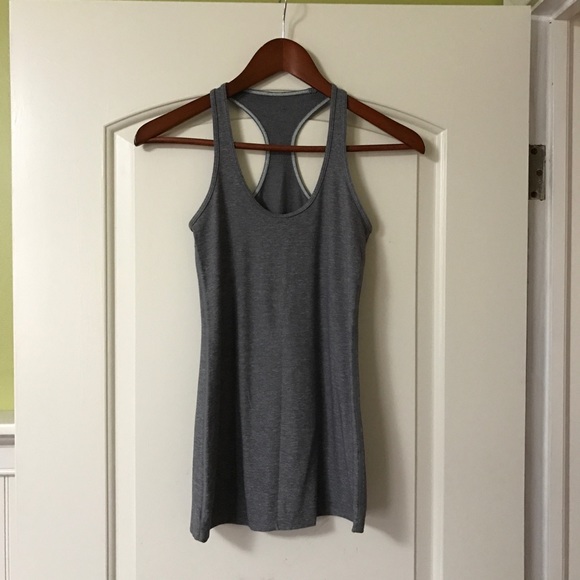 Lululemon Cool Racerback Size 4 Heathered Grey