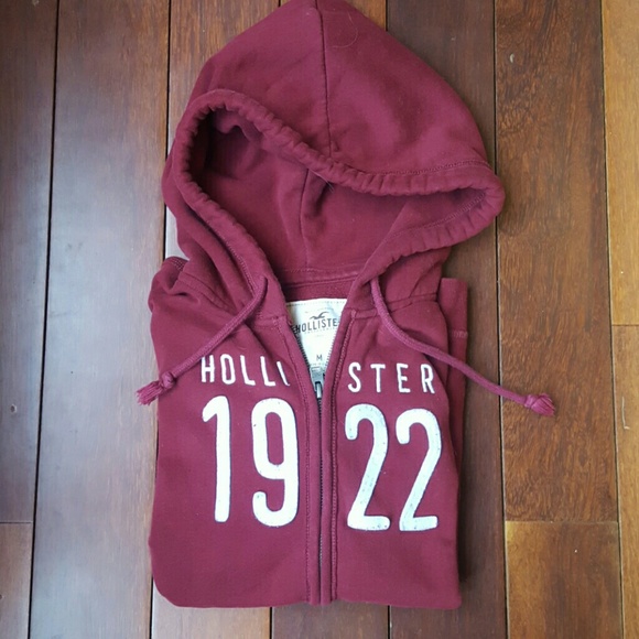 SOLD Hollister zip up hoodie