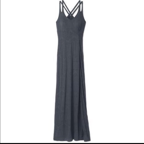 Athleta "Nanda"  Knotted Maxi Dress