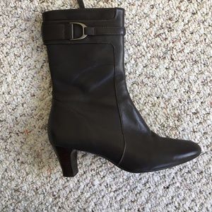 Cole Haan Nike Air grey brown boots