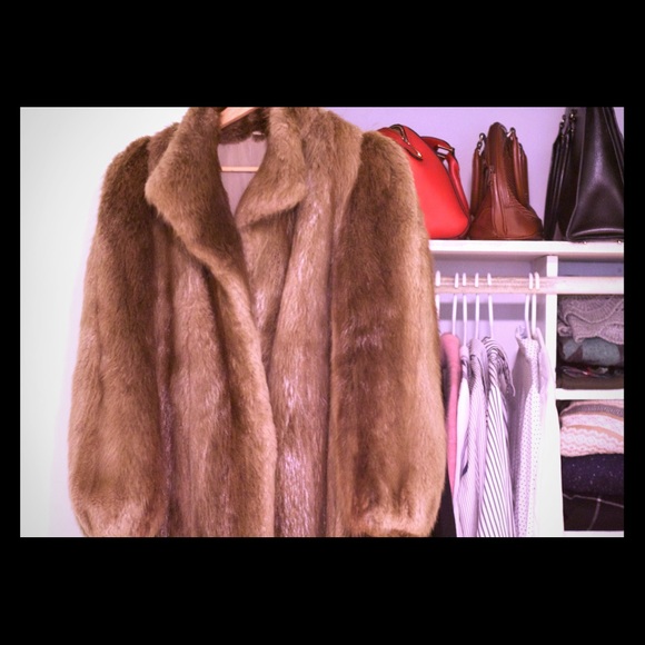 AUTHENTIC DASCO MINK FUR COAT