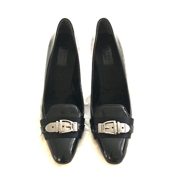 Authentic GUCCI buckle heels - Picture 1 of 4