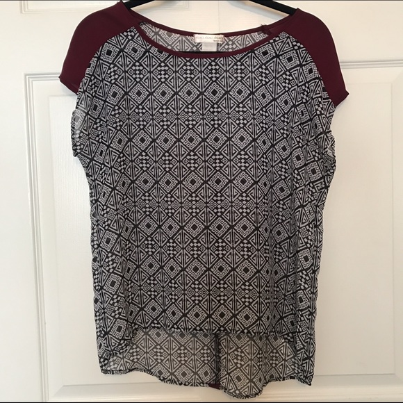 a'gaci Tops - ‼️LAST CHANCE‼️A'gaci Tribal Print Shirt