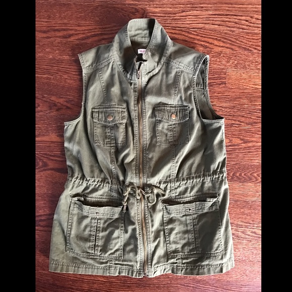 Army Green Utility Vest