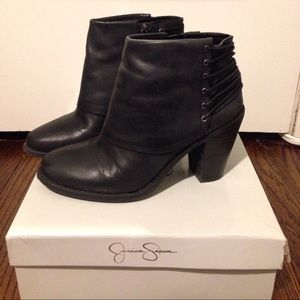 Jessica Simpson Black Booties