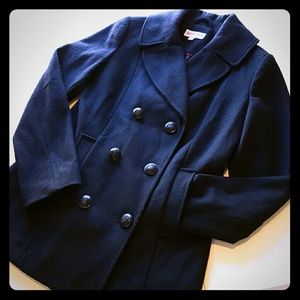 Wool blend Pea Coat - like new