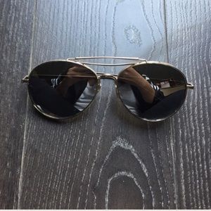 Gold, Glossy Frame Aviators
