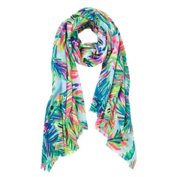 Lilly Pulitzer Accessories - NWT Lilly Pulitzer Multi Island Time Scarf