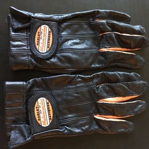 Harley Davidson leather riding gloves