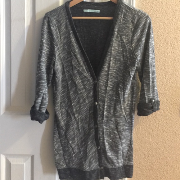Charcoal sweater.