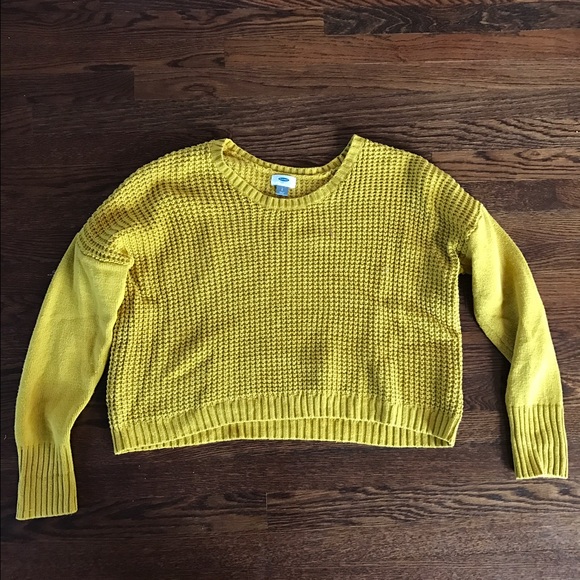 Old Navy Mustard Sweater