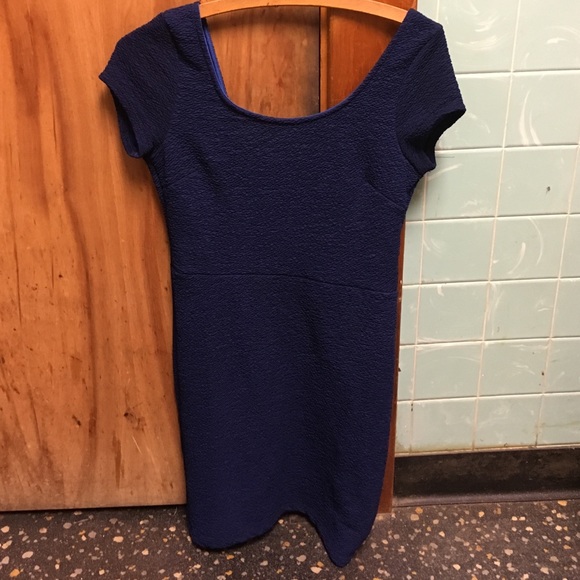 Blue dress