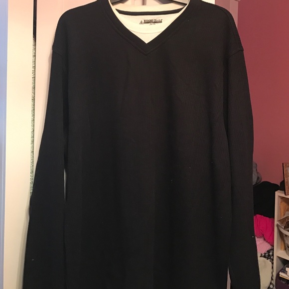 Men's layered long sleeve