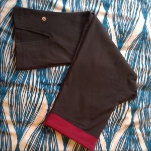 Lululemon yoga crops.