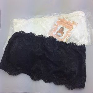 Fashion Forms- black and white bandeaus