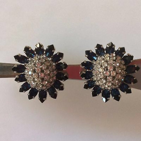 Christian Dior Vintage Clip on Earrings - Picture 1 of 4