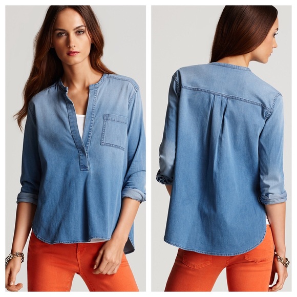 VINCE denim shirt